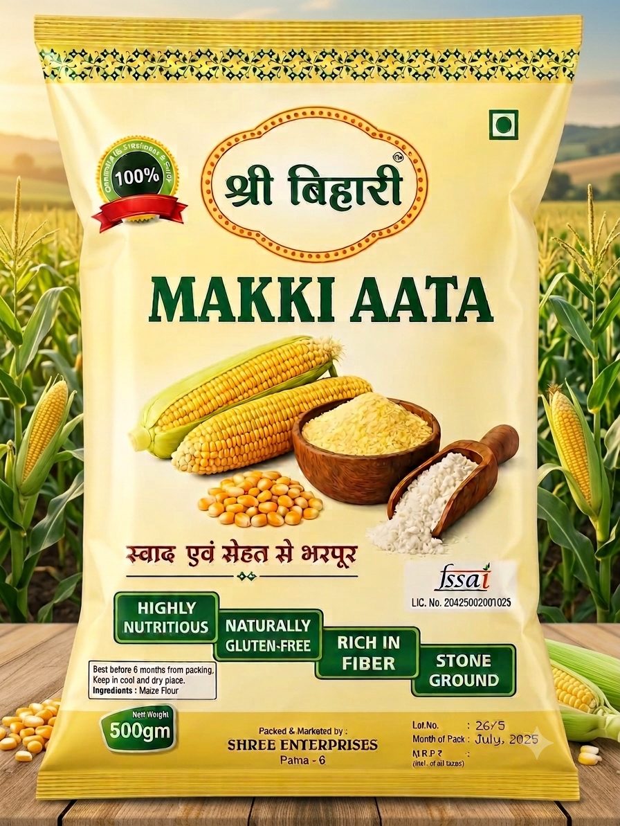 Shree Bihari Makki Aata